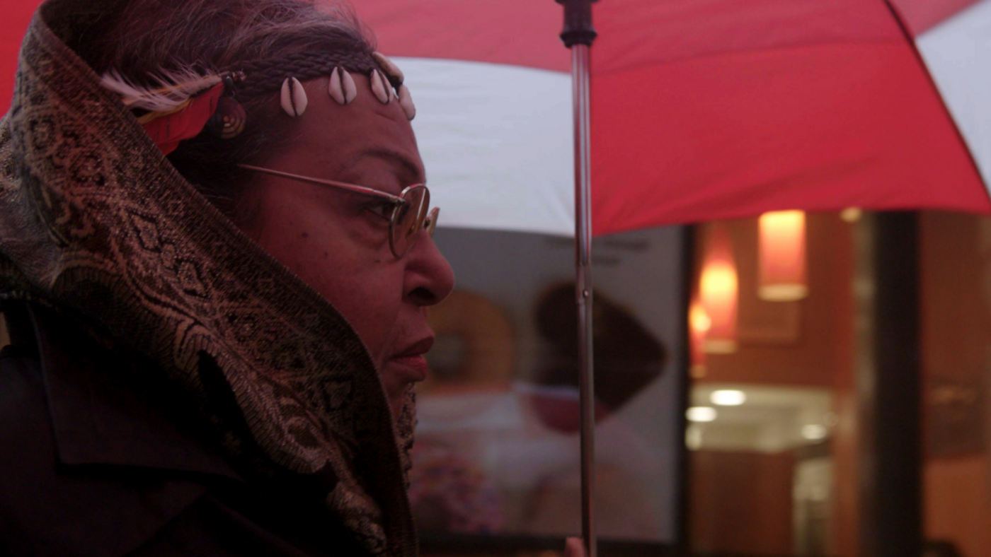 Still from THE DEATH AND LIFE OF MARSHA P. JOHNSON — Netflix
